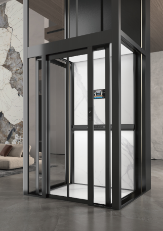 法立奥曳引式观光电梯厂家